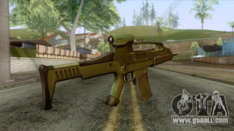 XM8 Compact Rifle Green for GTA San Andreas
