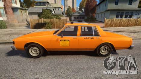 Declasse Classic Taxicar for GTA 4