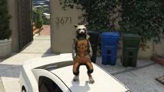 Rocket Raccoon from Guardians of the Galaxy for GTA 5