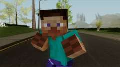 Steve x4 Minecraft for GTA San Andreas