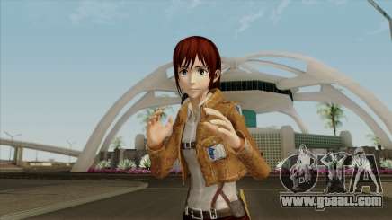 Sasha Braus Shingeky no Kyojin for GTA San Andreas