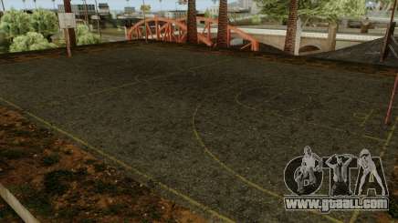 Basketball Court Retextured for GTA San Andreas