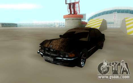 BMW 750 Damaged for GTA San Andreas