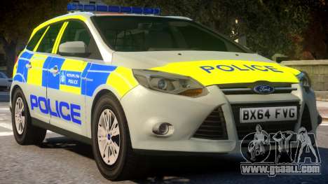 Police Ford Focus Estate IRV V.1 for GTA 4