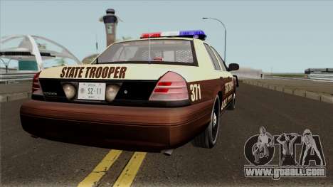 Ford Crown Victoria 2011 Bone County Police for GTA San Andreas
