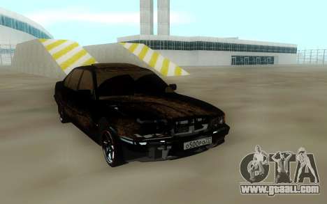 BMW 750 Damaged for GTA San Andreas