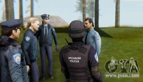 Croatian Police Officers Pack for GTA San Andreas