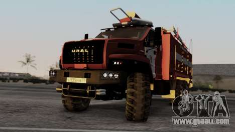 Ural Next Firetruck for GTA San Andreas