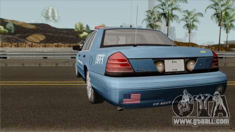 Ford Crown Victoria US Navy Military Police for GTA San Andreas