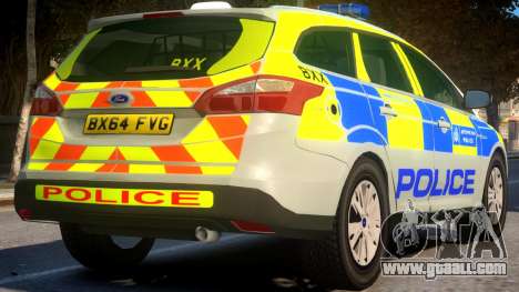 Police Ford Focus Estate IRV V.1 for GTA 4