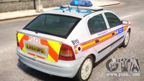 Met Police 2004 Astra Mk4 for GTA 4