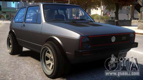VW Golf GTI Turbo for GTA 4