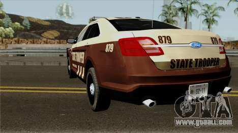 Ford Taurus 2013 Bone County Police for GTA San Andreas