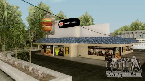 Garcia Burger King Restaurant for GTA San Andreas