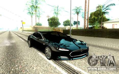 Tesla Model S Low Poly for GTA San Andreas