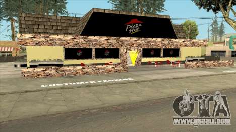 Montgomery Pizza Hut Restaurant for GTA San Andreas