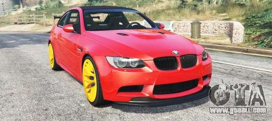 BMW M3 GTS (E92) 2010 red taillight [add-on] for GTA 5