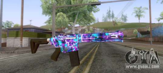 Gunrunning Carbine Mk.2 Revelations Camo v2 for GTA San Andreas