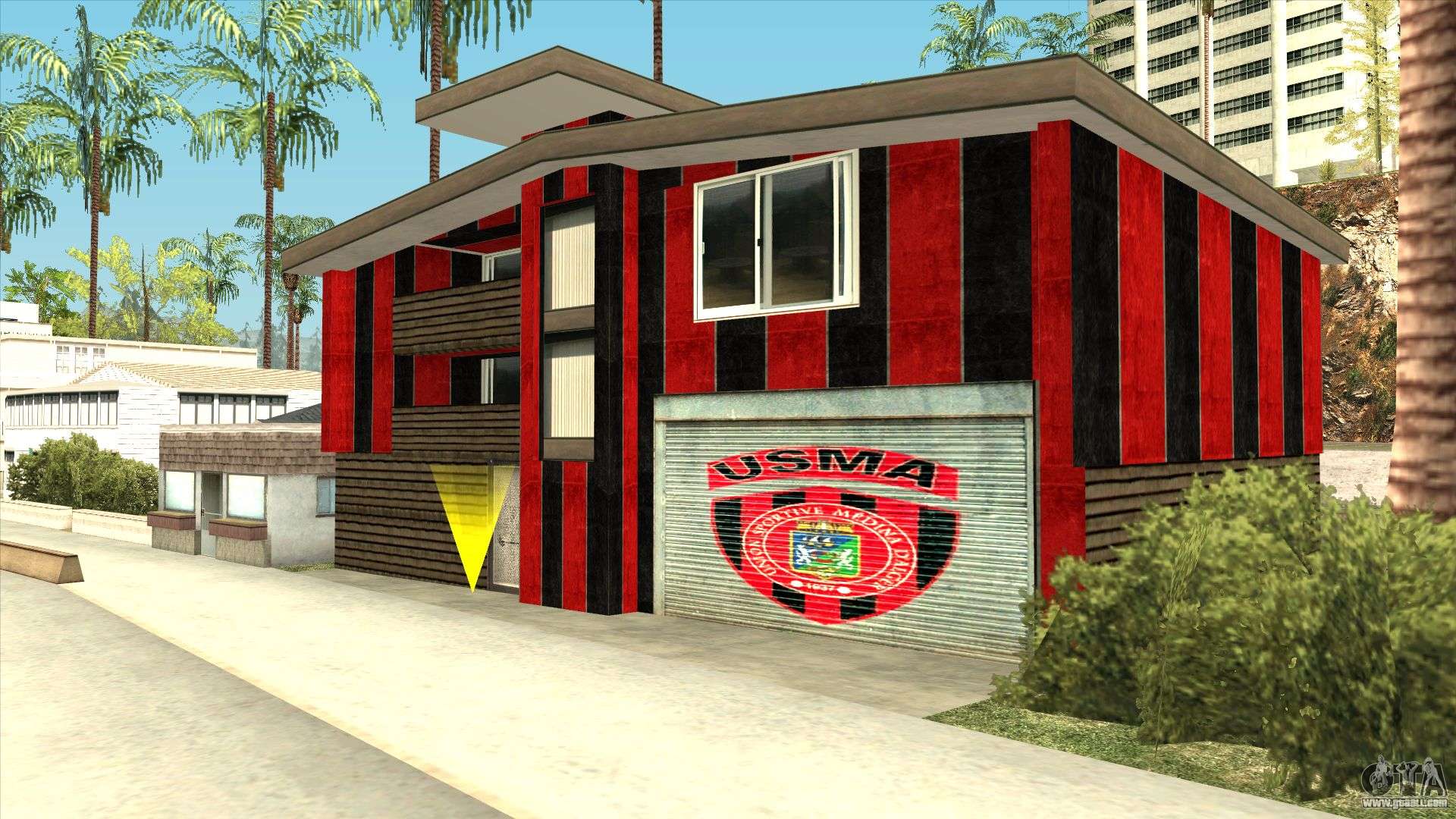 Usma Club House In Santa Maria Beach For Gta San Andreas