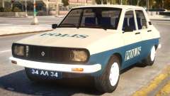 Renault 12 Police for GTA 4