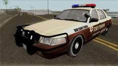 Ford Crown Victoria 2011 Bone County Police for GTA San Andreas