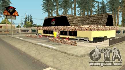 Montgomery Pizza Hut Restaurant for GTA San Andreas