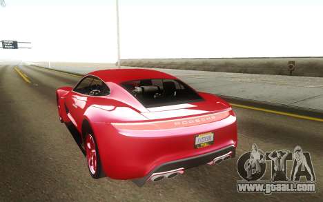 Porsche Mission E Hybrid Concept for GTA San Andreas