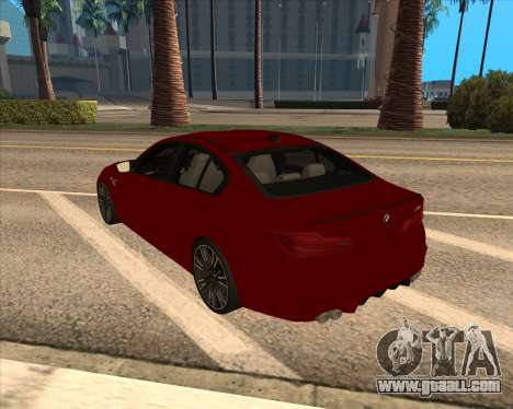 BMW M5 F90 for GTA San Andreas