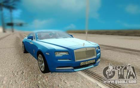 Rolls-Royce Wraith for GTA San Andreas