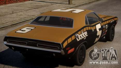 Dodge Challenger 1971 PJ2 for GTA 4