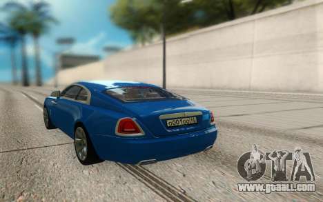 Rolls-Royce Wraith for GTA San Andreas