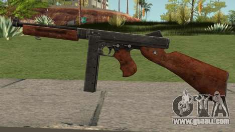 Thompson M1A1 SMG V2 for GTA San Andreas