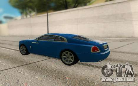 Rolls-Royce Wraith for GTA San Andreas