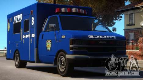 Police NYPD Van for GTA 4
