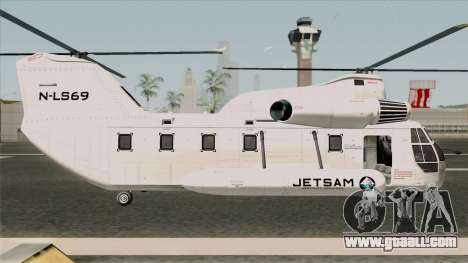 Cargobob Jetsam GTA V for GTA San Andreas