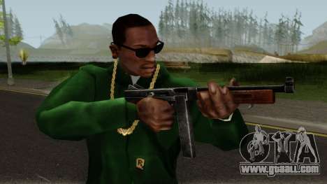 Thompson M1A1 SMG V2 for GTA San Andreas
