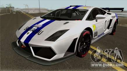 Lamborghini Gallardo Racing Team Solvalou RR-TYP for GTA San Andreas