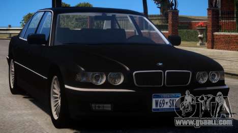 1998 BMW 750 E38 V1.1 for GTA 4