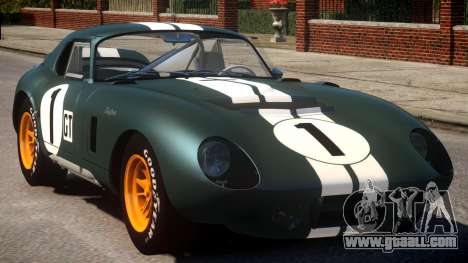 1965 Shelby Cobra PJ1 for GTA 4