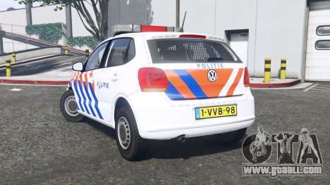Volkswagen Polo (Typ 6R) 2011 Politie [ELS]