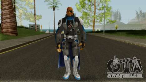 Nick Fury from MSF for GTA San Andreas