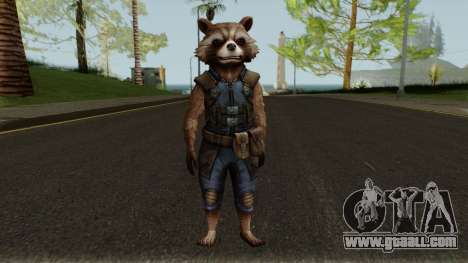 Marvel Future Fight - Rocket Raccon Infinity War for GTA San Andreas