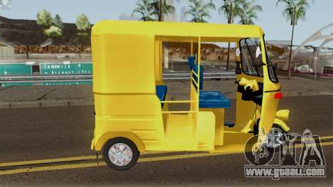 Real Indian Rickshaw for GTA San Andreas