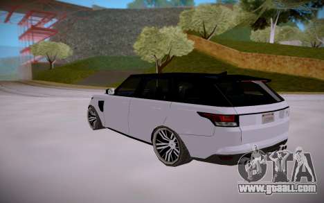 Land Rover Range Rover SVR SA StyledLow Poly for GTA San Andreas