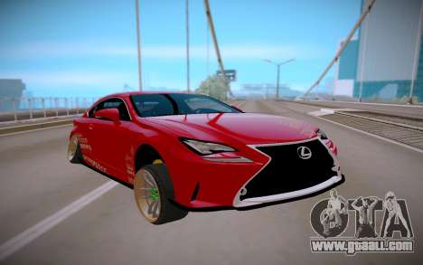 Lexus IS 350 F-Sport for GTA San Andreas