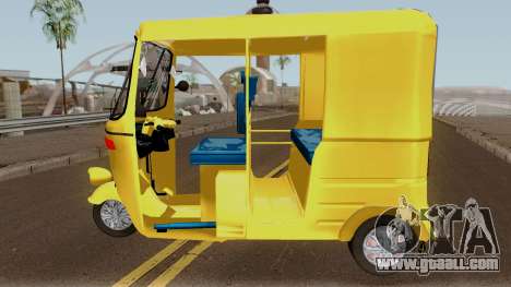Real Indian Rickshaw for GTA San Andreas