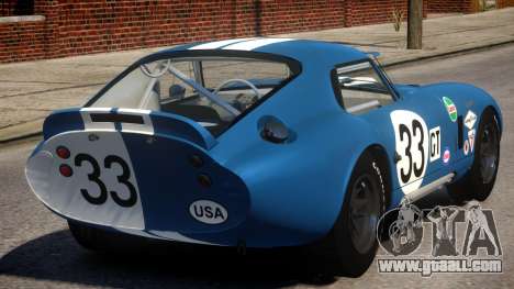 1965 Shelby Cobra PJ2 for GTA 4