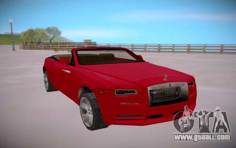 Rolls Royce Dawn 2016 SA StyledLow Poly for GTA San Andreas