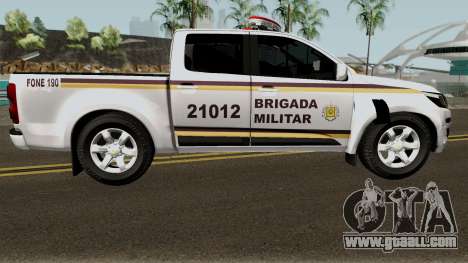 Chevrolet S-10 2017 Brigada Militar for GTA San Andreas