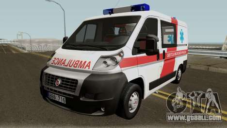 Fiat Ducato Lithuanian Ambulance for GTA San Andreas